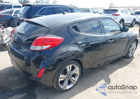 2014 Hyundai Veloster Base W/Gray z USA, uszkodzony, nr VIN KMHTC6AD8EU199450